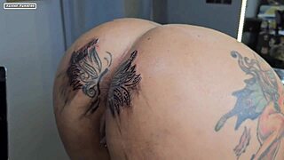 i modified the tattoo around my ass and now it's bigger than before