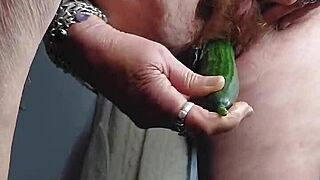 oma plays solo with vegetable