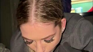 Petite community college girl Baby Bree gets roughly fucked in multiple positions