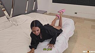 Secretly Fucking Boss's Young Employee In Bedroom