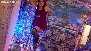 Is Steffi's pussy dance teasing you, or can you resist her hotwife moves?