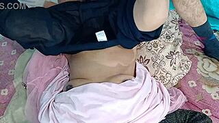 Hot Wedding Night Sex with Desi Bride in Hot Desi Missionary Fucking Suhagraat Hot Chudai