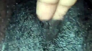 Small Tit Ebony Whore Performs Solo Pussy Masturbation At Home