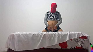 The Newbie Of The Class Wants To Have Sex With An Inflated Condom