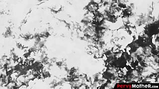 Cougar Deepthroats Cum in Mouth After Armageddon