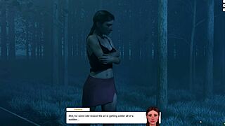 Redhead Rides Hard In Pool