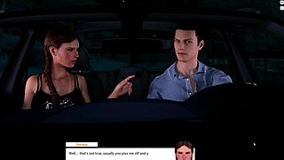 Redhead Rides Hard In Pool