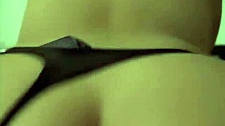 Delicious girlfriend's big buttocks bouncing intensely