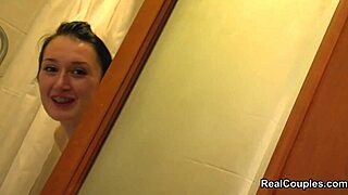 Fun Real Couple Are Filmed At The Hotel