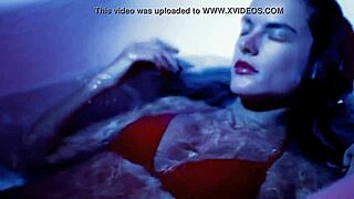 Alessandra Ambrosio's Teasing Striptease Leading to Intense Fucking