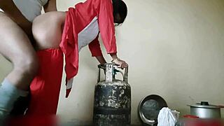 Indian Friend Sex In Kitchen