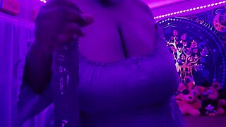 Worshipped in Purple by Big Black Cock