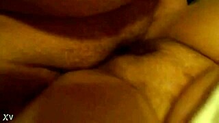 cum drips over her plump pussy lips