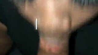 the 19 year old bbw gives sloppy nasty head to big cock