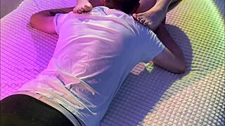 Real homemade amateur sex of a young 18+ sex couple