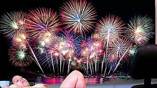 Hot sex fireworks preview: shaved pussy muff diving contrasts with big cock creampie by Agarabas Olpr