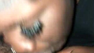 the 19 year old bbw gives sloppy nasty head to big cock