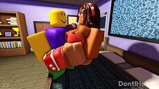 Myra and Noob's Whorblox Cartoon Adventure