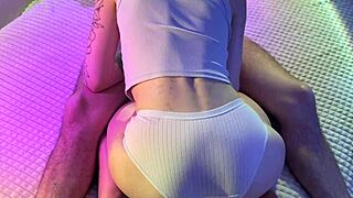 Real homemade amateur sex of a young 18+ sex couple