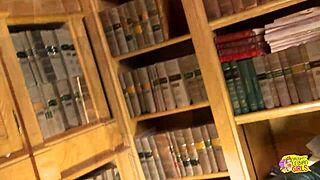 sexy blonde tutor banged by hot brunette fresher after lesson