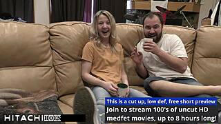 Freshman undergoes mandatory Hitachi orgasm from doctor in Tampa - Stacy Shepard.