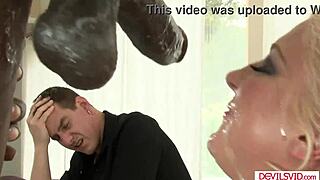 Busty wife cheats by fucking a black man with big cock