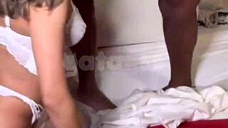 Gataaasp Esposa Hotwife Em Um Gangbang Interracial Com 3 Negões