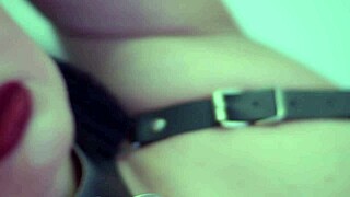 lustful guy pissing on face his womans and ass to mouth fuck her rough