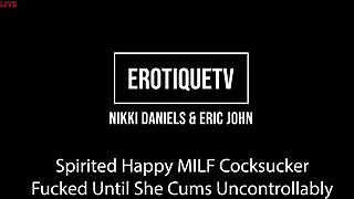 Nikki Daniels Orgasms Uncontrollably from Fucking