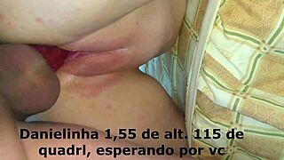 dani, slowly taking big cock