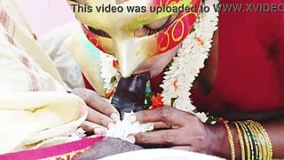 Indian housewife cheats 'enjoying best blowjob' with dirty talks