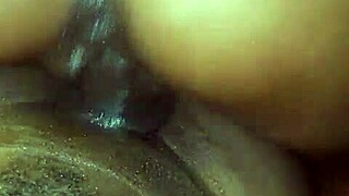 Wow the sweet huge pussy lips are swollen and dripping wet for creampie