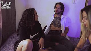 Friend invites me to watch a movie, then I suck her boyfriend secretly.