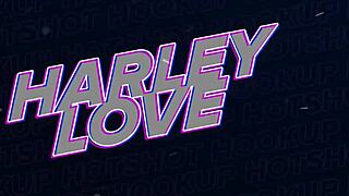 Brand New Teen Harley Love Faces Intense Puke Fucking