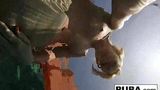 underwater pool masturbation with samantha rone