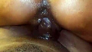 Wow the sweet huge pussy lips are swollen and dripping wet for creampie
