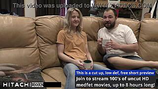 Freshman undergoes mandatory Hitachi orgasm from doctor in Tampa - Stacy Shepard.