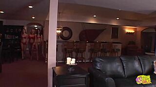 Blonde And Brunette Hotties Immediately Engage In Detailed Erotic Lesbian Fantasy