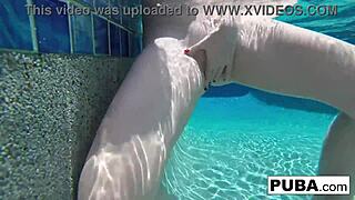 underwater pool masturbation with samantha rone