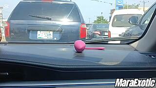 horny milf masturbating outdoors in lagos