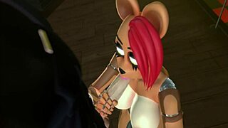 Toy Freddy Enjoys Intense Anal Fucking, Blowjobs, and Facial Cumshots with Sexy Lesbians