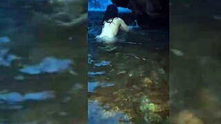 intense fucking with curvy latina in doggystyle after hard blowjob