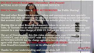 Brunette Cutie Gets BANGED