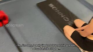 Pretty Latina Slut Fucks New Guy in Gym, Discovers He's a Cheater During Intense Doggystyle