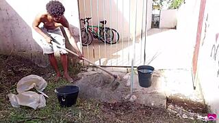 Milf Pays Handyman With Anal And Squirting