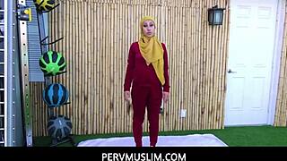 pervmuslim - fitness trainer fucks exotic arabic client