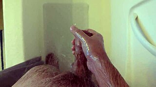 masturbation at the shower, amateurs bathing homemade