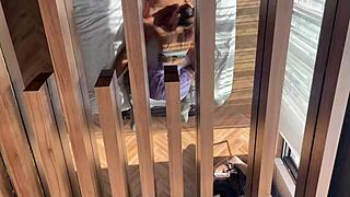 First Rough Anal Shakes Legs in Orgasm