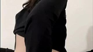 horny british girl engages in solo toy play on webcam