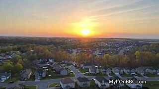 Bbc craving blonde cougar seduces new neighbor